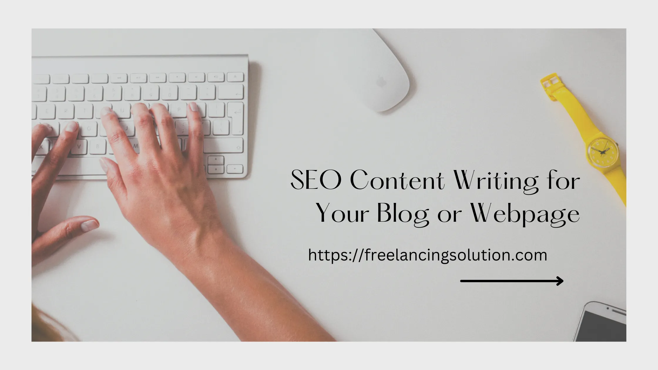 SEO Content Writing for Your Blog or Webpage