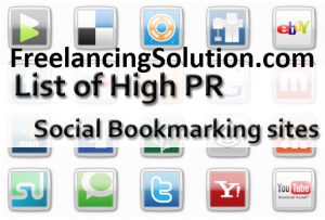 High PR Social Bookmarking Sites FreelancingSolution.com