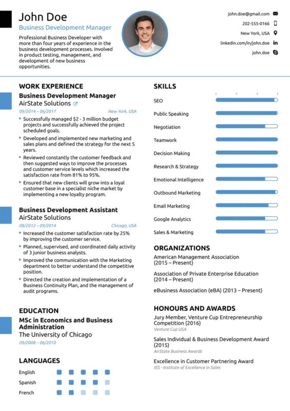 How To Write An Excellent Curriculum Vitae