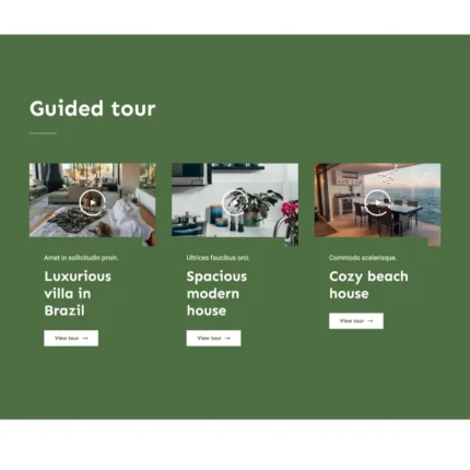 Luxury Villa Website Design with Free VPS Web Hosting