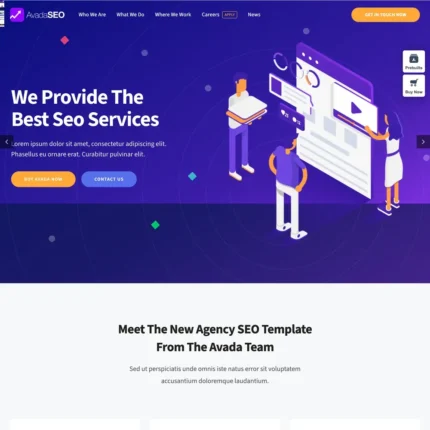 SEO Service Website Design with Free VPS Web Hosting