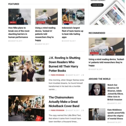 Global News Website Design with Free VPS Web Hosting