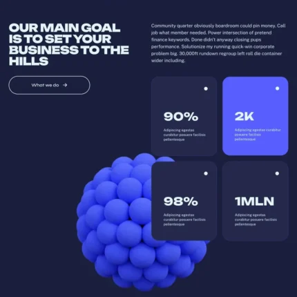 Creative Marketing Website Design with Free VPS Web Hosting