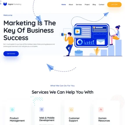 Internet Marketing Website Design with Free VPS Web Hosting