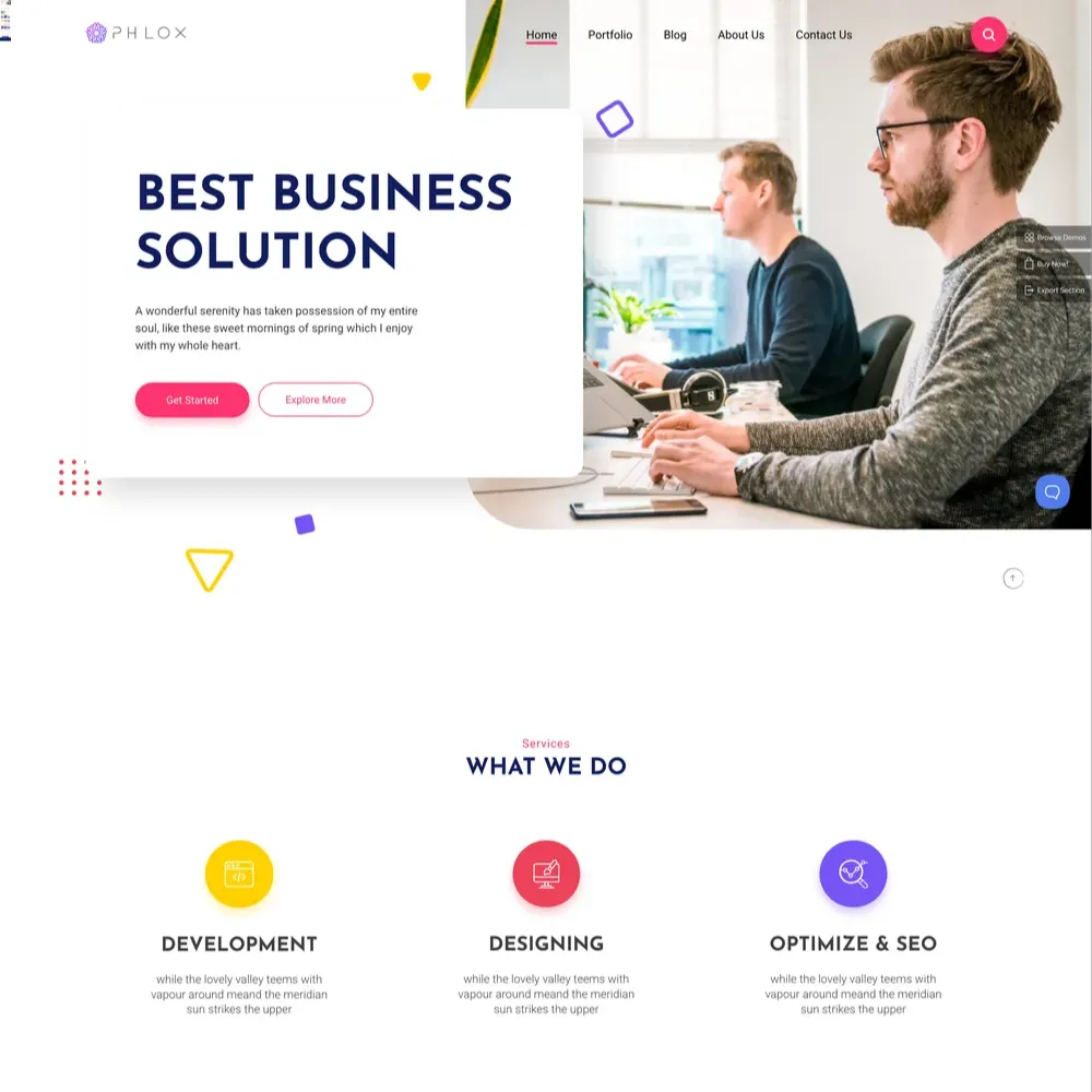 Business Solution Website Design with Free VPS Web Hosting (1) Business Solution Website Design with Free VPS Web Hosting