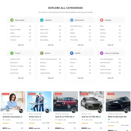 Largest Classified Website Design with Free Web Hosting