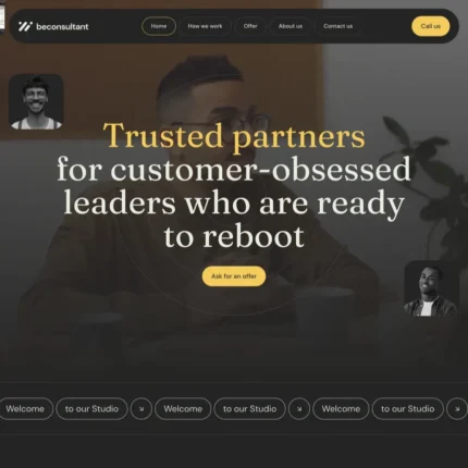 Consultant Website Design with Free Web Hosting