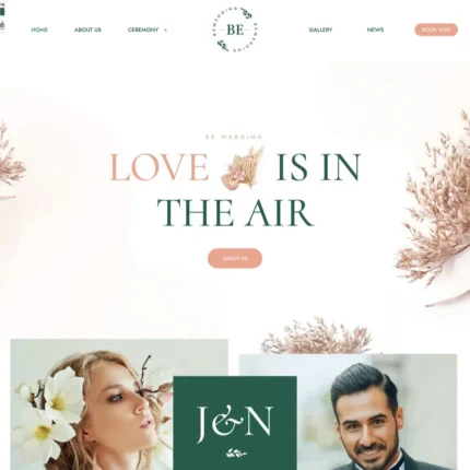 Wedding Plan Website Design with Free Web Hosting