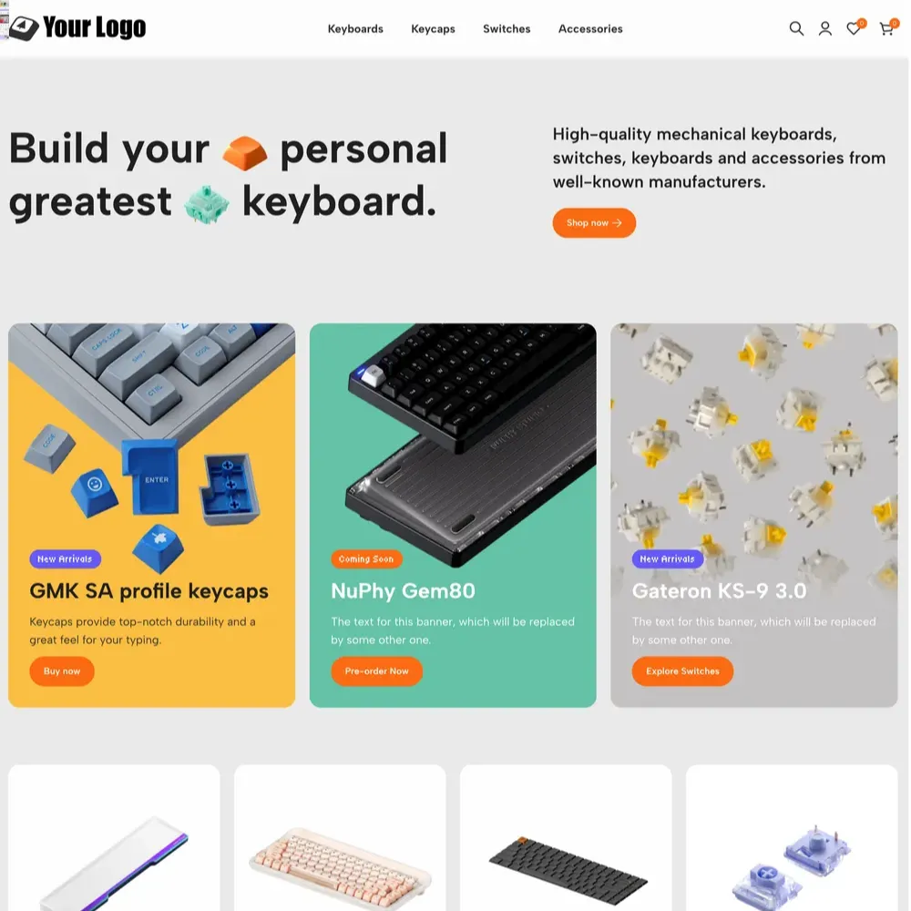 Gaming Keyboard Website Design with Free VPS Web Hosting (1) Gaming Keyboard Website Design with Free VPS Web Hosting